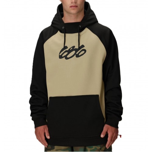 686 BONDED FLEECE HOODY SAGE COLORBLOCK