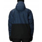 686 FOUNDATION INSULATED JACKET NAVY FRACTURED COLORBLOCK 10K/10K