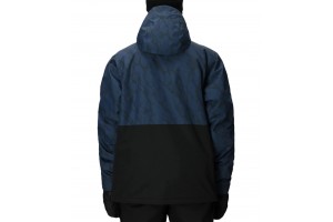 686 FOUNDATION INSULATED JACKET NAVY FRACTURED COLORBLOCK 10K/10K