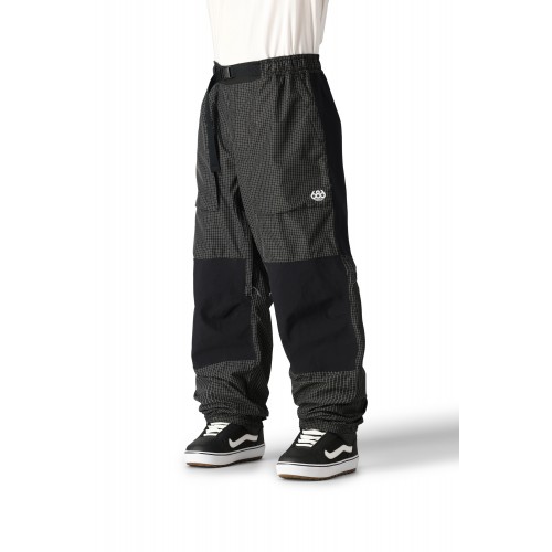 686 Ghost 2.5L Pant BLACK GRID COLORBLOCK 10K/10K