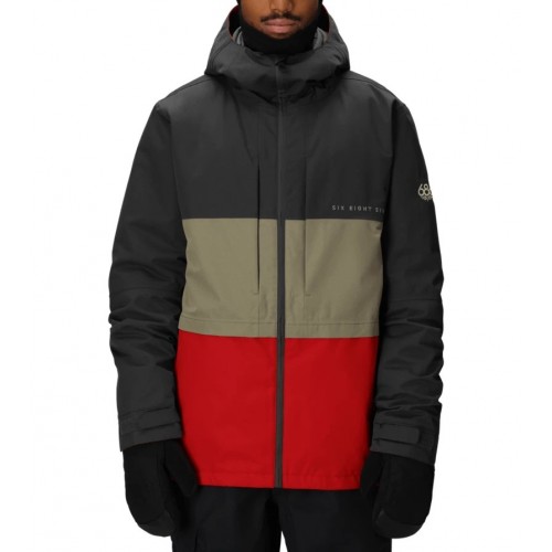 686 SMARTY 3-IN-1 FORM JACKET Charcoal colorblock 20K/15K/-28'C