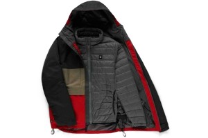 686 SMARTY 3-IN-1 FORM JACKET Charcoal colorblock 20K/15K/-28'C