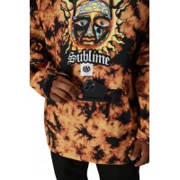 686 WATERPROOF HOODY SUBLIME ORANGE TIE DYE 10K/10K