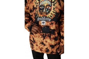 686 WATERPROOF HOODY SUBLIME ORANGE TIE DYE 10K/10K