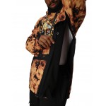 686 WATERPROOF HOODY SUBLIME ORANGE TIE DYE 10K/10K