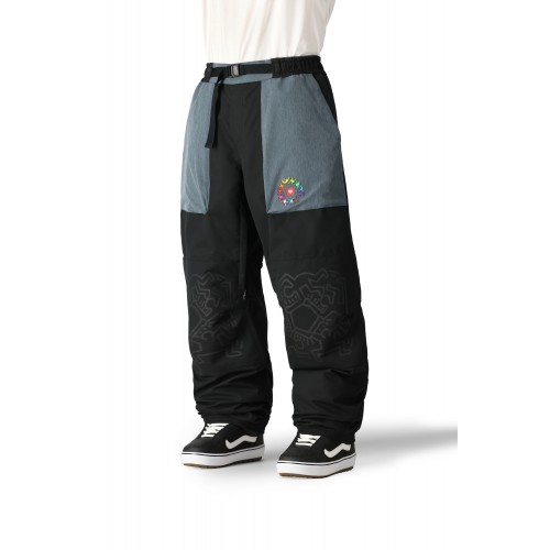 686 GHOST PANT KEITH HARING DENIM COLORBLOCK 10K/10K
