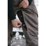 686 DOJO SHELL PANT BROWN CRINKLE WASH 20K/10K