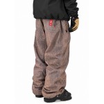 686 DOJO SHELL PANT BROWN CRINKLE WASH 20K/10K