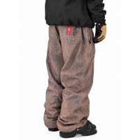 686 DOJO SHELL PANT BROWN CRINKLE WASH 20K/10K