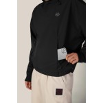 686 WMNS WATERPROOF TEAM CROP HOODY black 10K/10K