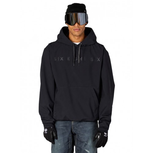 686 WATERPROOF Lightweight TEAM HOODY black 10K/10K