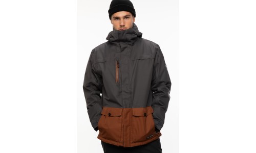 686 Anthem Insulated Jacket Charcoal Colorblock 10K/10K