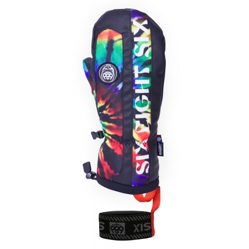 686 TEAM MERINO MITT GRATEFUL DEAD BLACK TIE DYE 10K/10K/-20'C