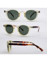 Aizo Nautical Studs Round Frame PC / PC yellow/brown grey