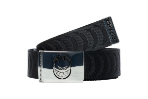 Spitfire  BIGHEAD JACQUARD SWIRL BELT BLK