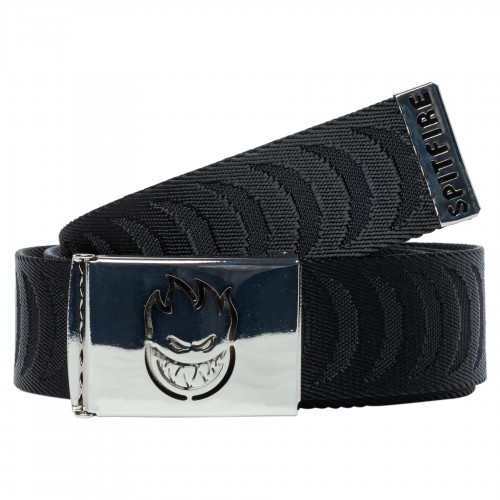 Spitfire  BIGHEAD JACQUARD SWIRL BELT BLK