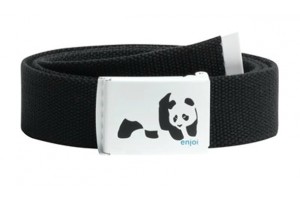 Enjoi Panda Web Belt Black