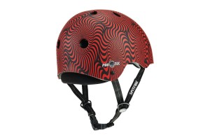 Pro-Tec Helmet X Spitfire Low Pro Red Swirl