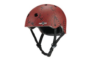 Pro-Tec Helmet X Spitfire Low Pro Red Swirl