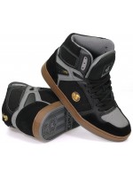 DVS Honcho BLACK CHARCOAL GOLD SUEDE