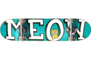 Meow Logo Teal 8