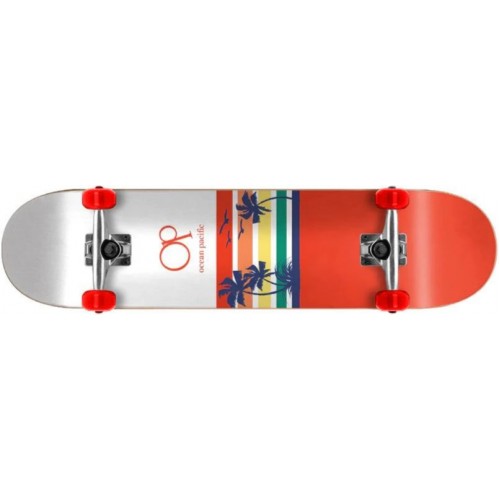 Ocean Pacific Sunset WhiteRed 8 riedlente