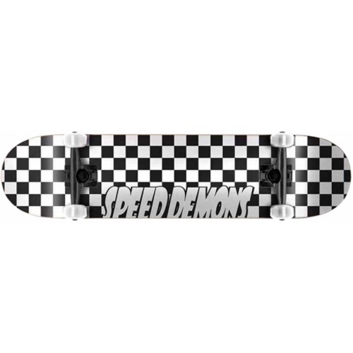 Riedlentė Speed Demons Checkers, balta/juoda 7.5