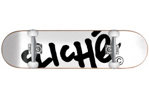 Cliche Handwritten WhiteBlack 8.5