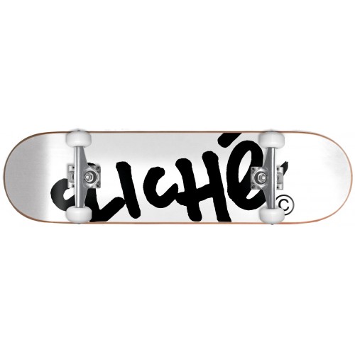 Cliche Handwritten WhiteBlack 8.5