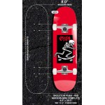 Opera push Skeleton Modern Mini Red 8.00 riedlente