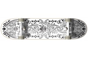 Speed Demons Bandana BlackWhite 8 riedlente
