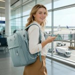 MATEIN Ryanair Cabin Bag with Wet Compartment, 24L Travel Backpack