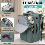 MATEIN Ryanair Cabin Bag with Wet Compartment, 24L Travel Backpack