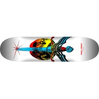 Powell Peralta Skull Sword Fade White 8.25