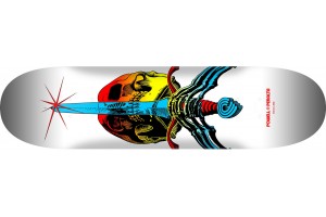 Powell Peralta Skull Sword Fade White 8.25