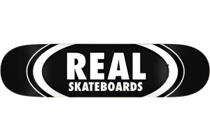 Real classic oval black 8.25