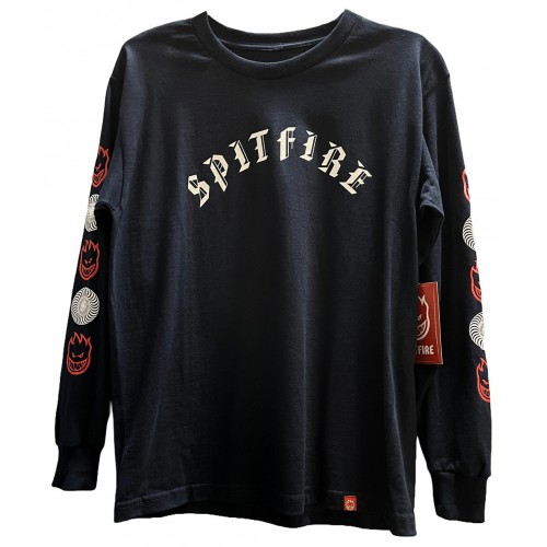 Spitfire Youth Heads black LS