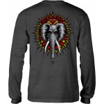 Powell Peralta Vallely Elephant LS  Charcoal