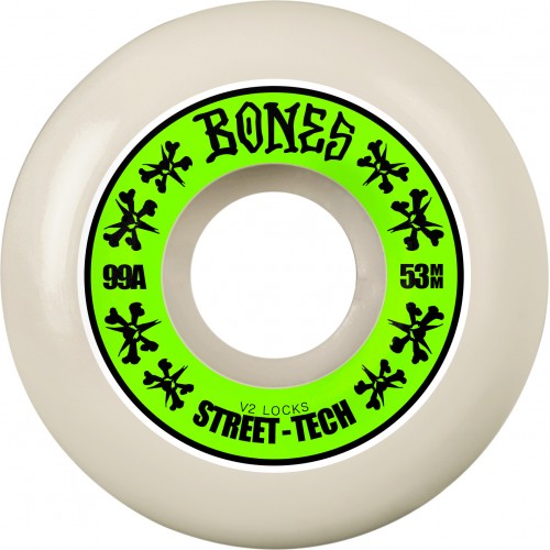 BONES WHEELS STF STREET TECH FORMULA 53 V2 LOCKS 99A
