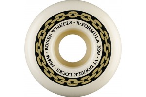 BONES WHEELS X-Formula XF V7 DOUBLE LOCKS 99A WHT