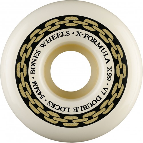 BONES WHEELS X-Formula XF V7 DOUBLE LOCKS 99A WHT