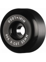 MiniLogo A-cut 90A Black 55mm