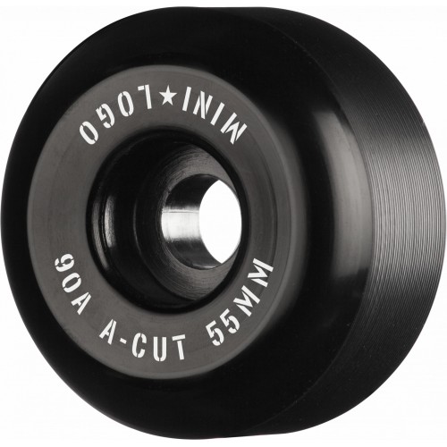 MiniLogo A-cut 90A Black 55mm