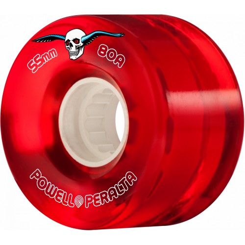 Powell Peralta Clear Red 80A 55mm