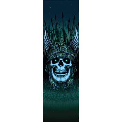 Powell Peralta Anderson Green Skull Grip Tape 9