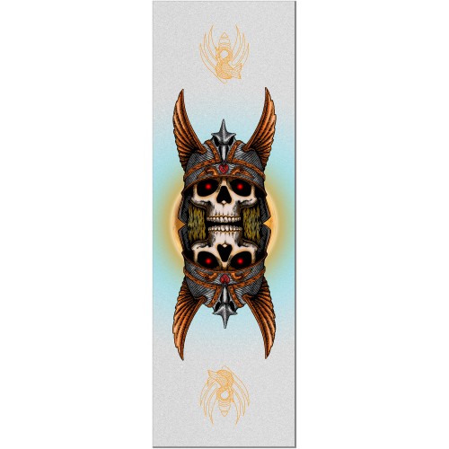 Powell Peralta Andy Anderson Skull Egg CLEAR Grip Tape 10.5