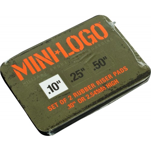 MiniLogo Riser single 0.1 Rubber pad
